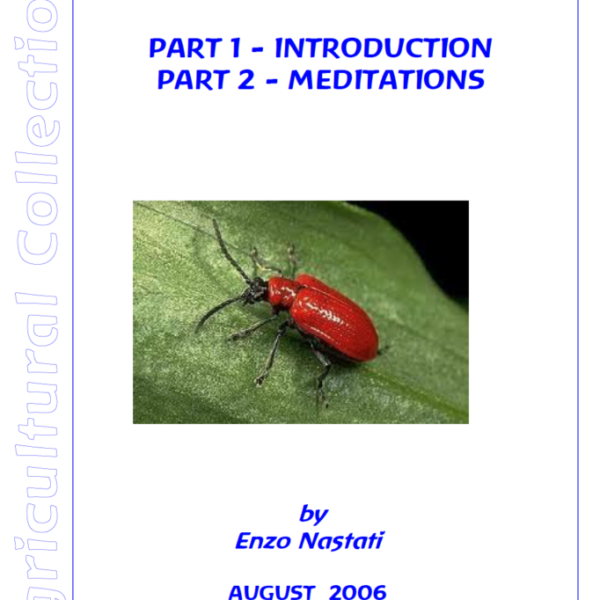 Understanding and Dealing with Pests - Introduction and Meditations